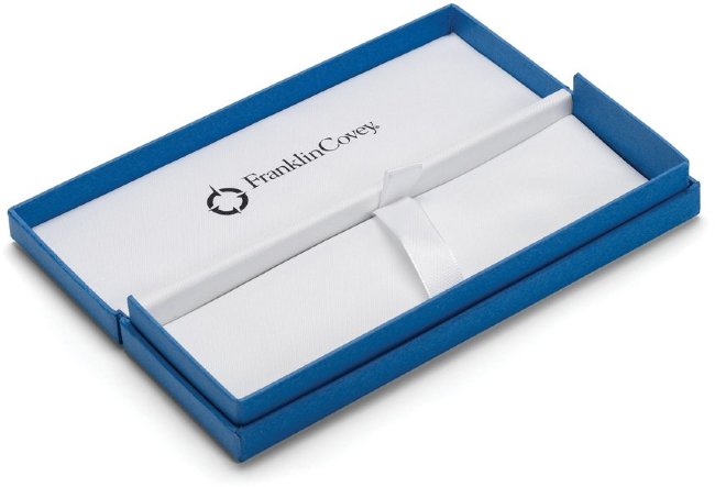 Перьевая ручка Franklin Covey, Lexington Chrome в подарочной упаковке Перьевая ручка Franklin Covey, Lexington Chrome в подарочной упаковке
