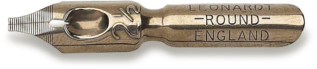 Перо Manuscript Round Hand №2,5 1.65мм бронзовое Перо Manuscript Round Hand №2,5 1.65мм бронзовое