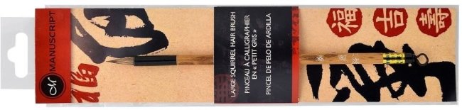 Кисть большая Manuscript Chinese Calligraphy 5х30см белка