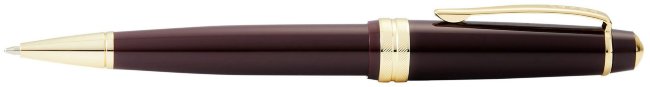 Шариковая ручка Cross Bailey Light Polished Burgundy Resin and Gold Tone Шариковая ручка Cross Bailey Light Polished Burgundy Resin and Gold Tone