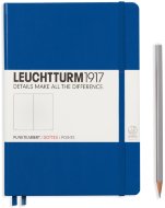 Записная книжка Leuchtturm A5 (в точку), 251 стр., твердая обложка, королевски-синяя