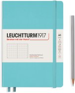 Записная книжка Leuchtturm Rising Colours А5 (в точку), 123 стр., мягкая обложка, бирюзовая