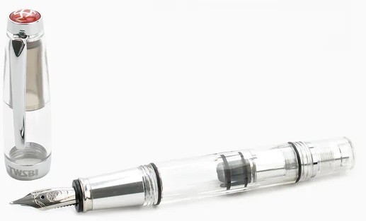 Ручка перьевая TWSBI Diamond Mini AL серебристый Ручка перьевая TWSBI Diamond Mini AL серебристый