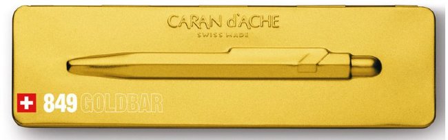 Ручка шариковая Carandache GOLDBAR Ручка шариковая Carandache GOLDBAR