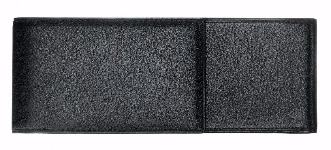 Чехол кожаный для двух ручек Lamy A202, черный