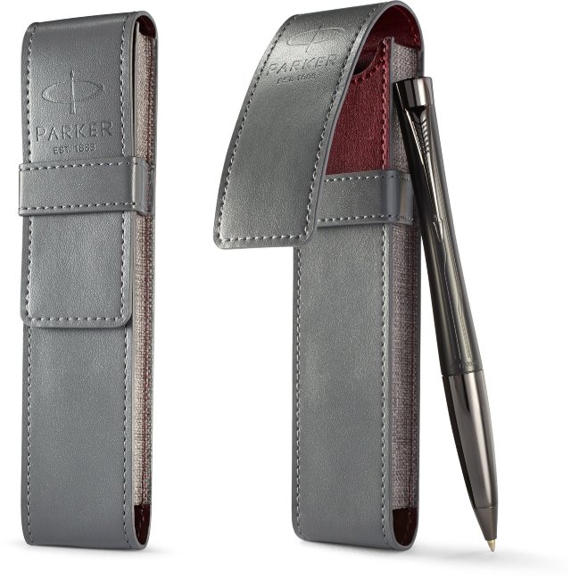 Подарочный набор: чехол для ручки и ручка шариковая Parker Urban Premium K204, Matte Black Подарочный набор: чехол для ручки и ручка шариковая Parker Urban Premium K204, Matte Black