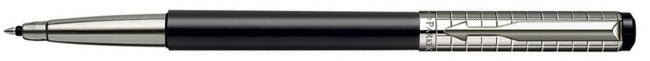 Ручка-роллер Parker Vector Premium T181, Satin Black SS Chiseled CT Ручка-роллер Parker Vector Premium T181, Satin Black SS Chiseled CT