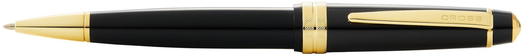 Шариковая ручка Cross Bailey Light Polished Black Resin and Gold Tone