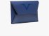 Кожаное портмоне-конверт Visconti VSCT цвет синий
