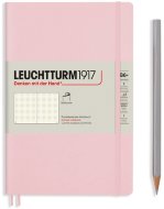 Записная книжка Leuchtturm Paperback В6+ (в точку), 123 стр., мягкая обложка, розовая