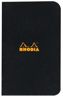 Тетрадь Rhodia Classic, A7, клетка, 80 г, черный Тетрадь Rhodia Classic, A7, клетка, 80 г, черный