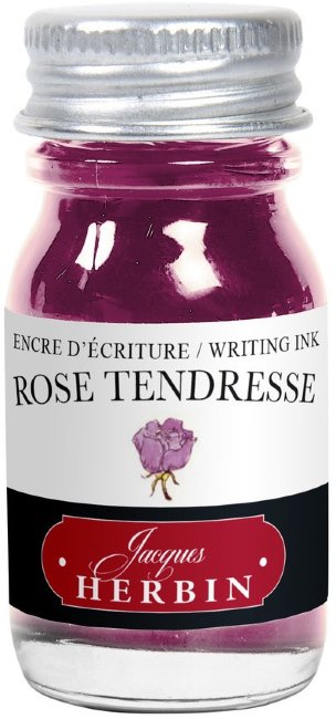 Чернила в банке Herbin, 10 мл, Rose tendresse Нежно-розовый Чернила в банке Herbin, 10 мл, Rose tendresse Нежно-розовый