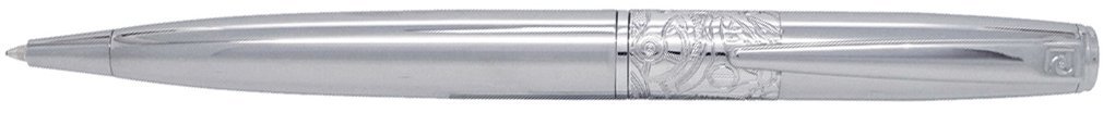 Шариковая ручка Pierre Cardin Baron, серебристый лак, хром