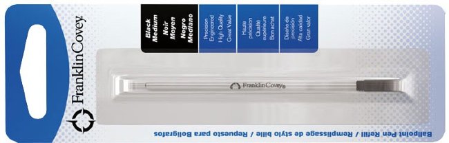 Стержень для шариковой ручки Franklin Covey, черный Стержень для шариковой ручки Franklin Covey, черный