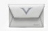 Кожаное портмоне-конверт Visconti VSCT цвет серый