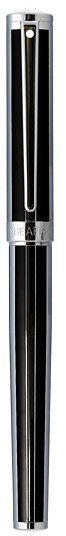 Перьевая ручка Sheaffer Intensity Jet Black Striped Barrel CT