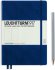Записная книжка Leuchtturm A5 (в точку), 251 стр., твердая обложка, темно-синяя