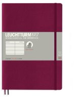 Записная книжка Leuchtturm Paperback В6+ (в точку), 123 стр., мягкая обложка, винная