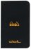 Тетрадь Rhodia Classic, A7, точка, 80 г, черный