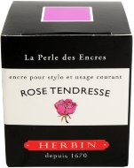 Чернила в банке Herbin, 30 мл, Rose tendresse Нежно-розовый