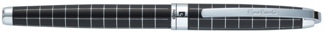 Перьевая ручка Pierre Cardin Progress гравировка, черный лак