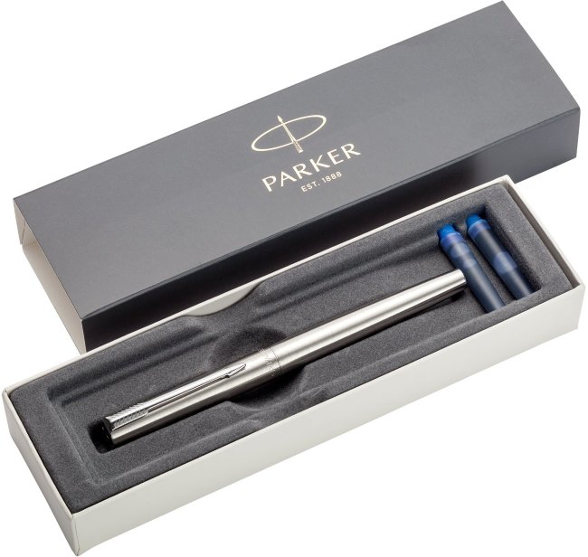 Перьевая ручка Parker Jotter Core F61, Stainless Steel CT Перьевая ручка Parker Jotter Core F61, Stainless Steel CT