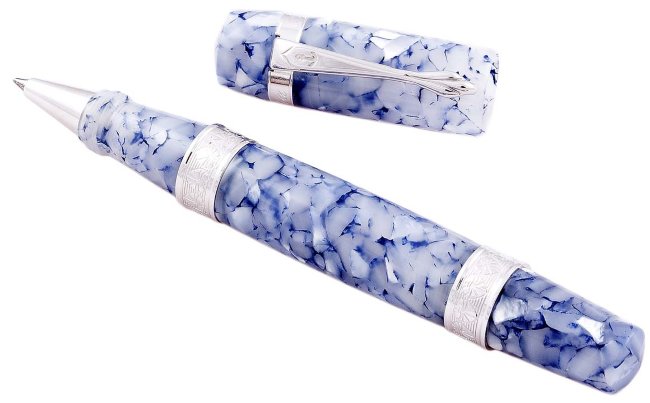 Ручка-роллер Ancora Perla Grey Silver Ручка-роллер Ancora Perla Grey Silver