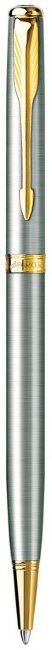 Шариковая ручка Parker Sonnet Slim K427, Stainless Steel GT