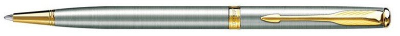 Шариковая ручка Parker Sonnet Slim K427, Stainless Steel GT