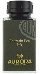 Чернила черные, в бутылочке Aurora