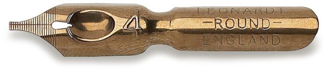 Перо Manuscript Round Hand №4 0.95мм бронзовое Перо Manuscript Round Hand №4 0.95мм бронзовое
