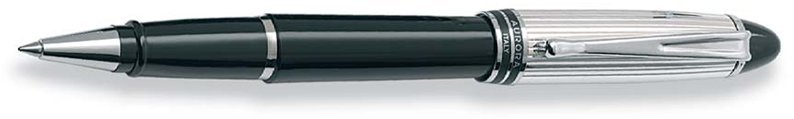 Ручка чернильная (роллер) Aurora Ipsilon Silver