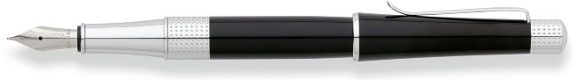 Перьевая ручка Cross Beverly, Black/Chrome Перьевая ручка Cross Beverly, Black/Chrome