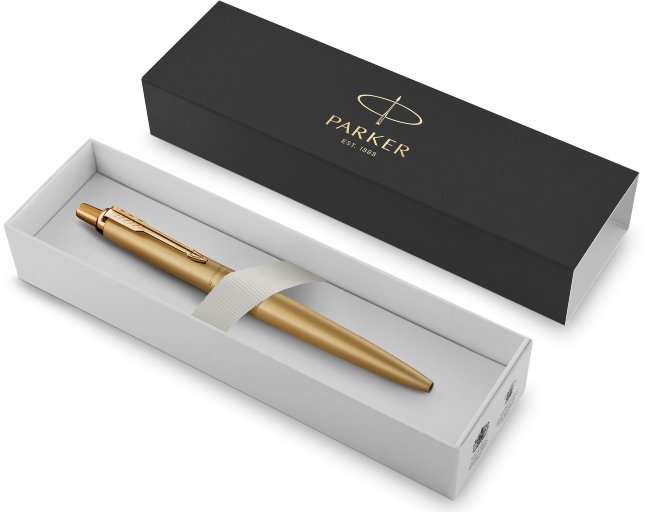 Ручка шариковая Parker Jotter XL Monochrome Gold Ручка шариковая Parker Jotter XL Monochrome Gold