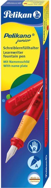 Ручка перьевая Pelikan Pelikano Junior, красная Ручка перьевая Pelikan Pelikano Junior, красная