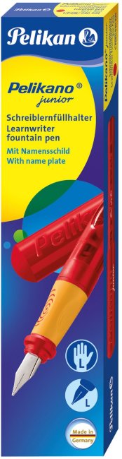 Ручка перьевая Pelikan Pelikano Junior, красная Ручка перьевая Pelikan Pelikano Junior, красная