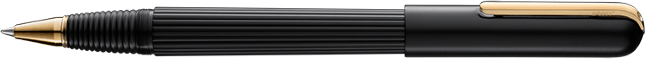 Ручка-роллер Lamy imporium, черный, золотой