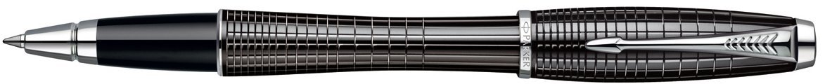 Ручка-роллер Parker Urban Premium T204, Ebony Metal Chiselled CT