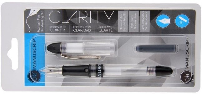 Ручка перьевая Manuscript Clarity Hand Lettering черная Ручка перьевая Manuscript Clarity Hand Lettering черная