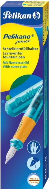 Ручка перьевая Pelikan Pelikano Junior, бирюзовая Ручка перьевая Pelikan Pelikano Junior, бирюзовая