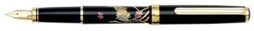 Ручка перьевая Platinum Makie, роспись «Мифологическая птица Хоо»