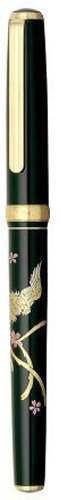 Ручка перьевая Platinum Makie, роспись «Мифологическая птица Хоо»