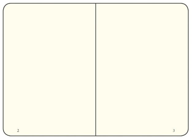 Записная книжка Leuchtturm Mini A7 (нелинованная), 171 стр., твердая обложка, желтая