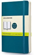 Блокнот Moleskine CLASSIC SOFT, нелинованный, бирюзовый