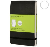 Блокнот Moleskine REPORTER SOFT, нелинованный, черный