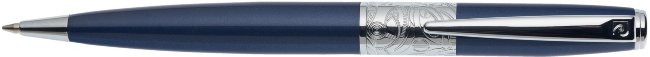 Шариковая ручка Pierre Cardin Baron синий лак, хром Шариковая ручка Pierre Cardin Baron синий лак, хром