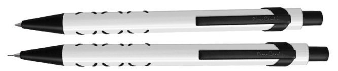 Набор Pierre Cardin PEN & PEN: ручка шариковая + механический карандаш, белый