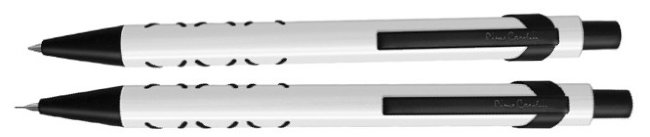 Набор Pierre Cardin PEN & PEN: ручка шариковая + механический карандаш, белый