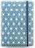 Тетрадь Filofax IMPRESSIONS Pocket 105x144мм 56л линейка, съемные листы, спираль двойная, синий/белый 