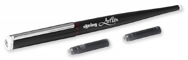 Ручка перьевая для каллиграфии Rotring Artpen Calligraphy 1903645 1.5мм Ручка перьевая для каллиграфии Rotring Artpen Calligraphy 1903645 1.5мм